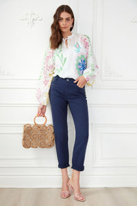 BLOUSE PEINTURE AUX DOIGTS