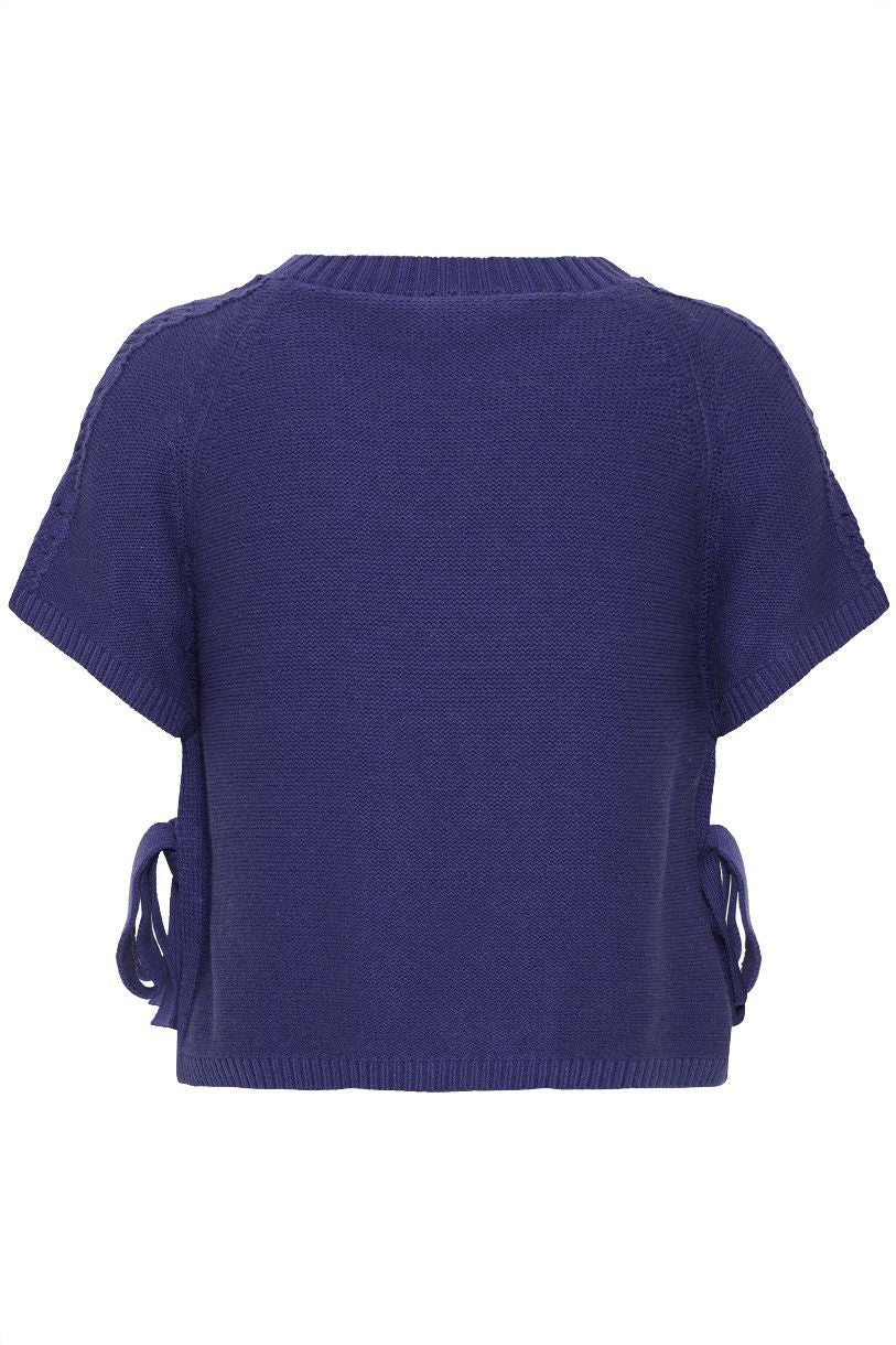 CHANDAIL CROP RIBAMBELLE