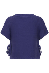 CHANDAIL CROP RIBAMBELLE