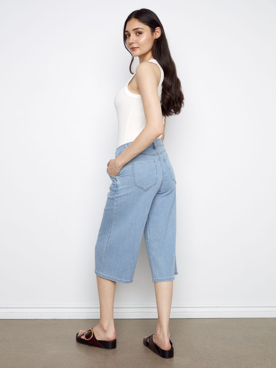 CAPRI DE JEANS LARGE CHARLIE B