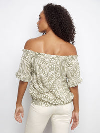 BLOUSE À UNE ÉPAULE DE LA PERFECTION