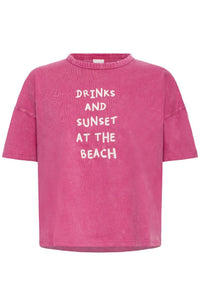 T-SHIRT MAGDY DRINKS & SUNSET