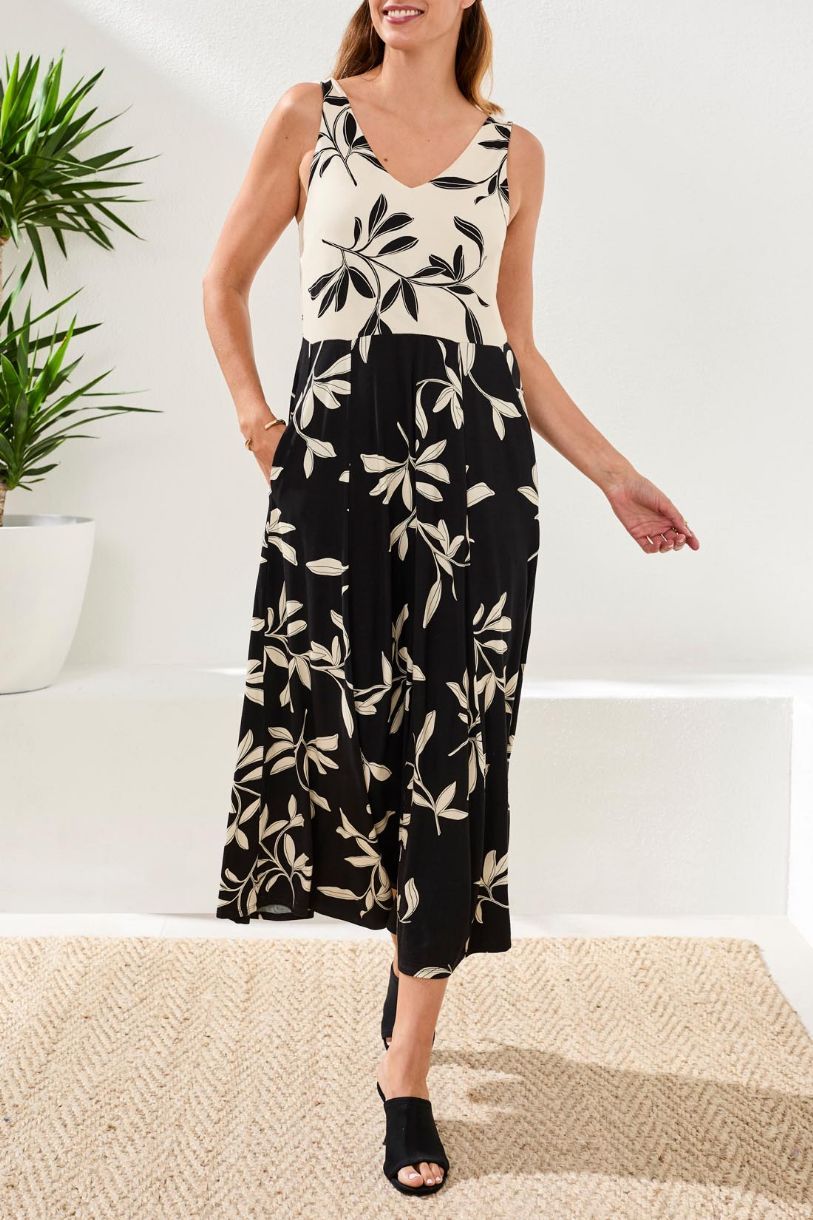 ROBE LONGUE EXPLOITER LES CONTRASTES
