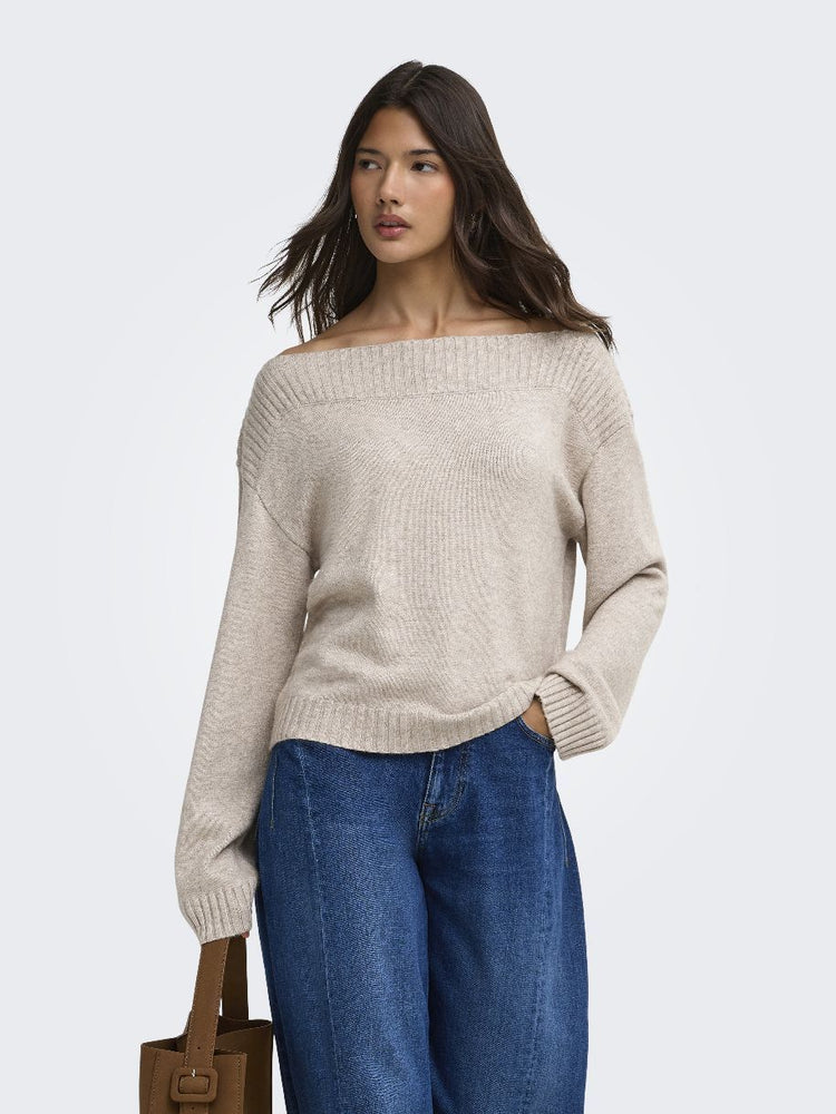 ONLY PULL ONLKATIA BOATNECK