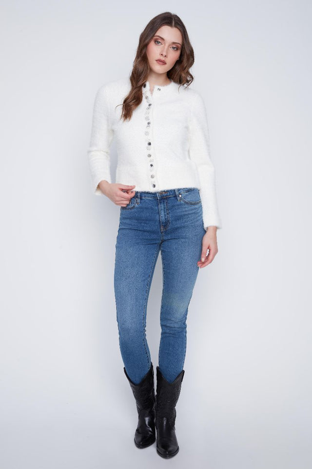 CARDIGAN POUSSIÈRE D'ANGE