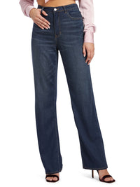 JEANS GUESS HIGH RISE STRAIGHT