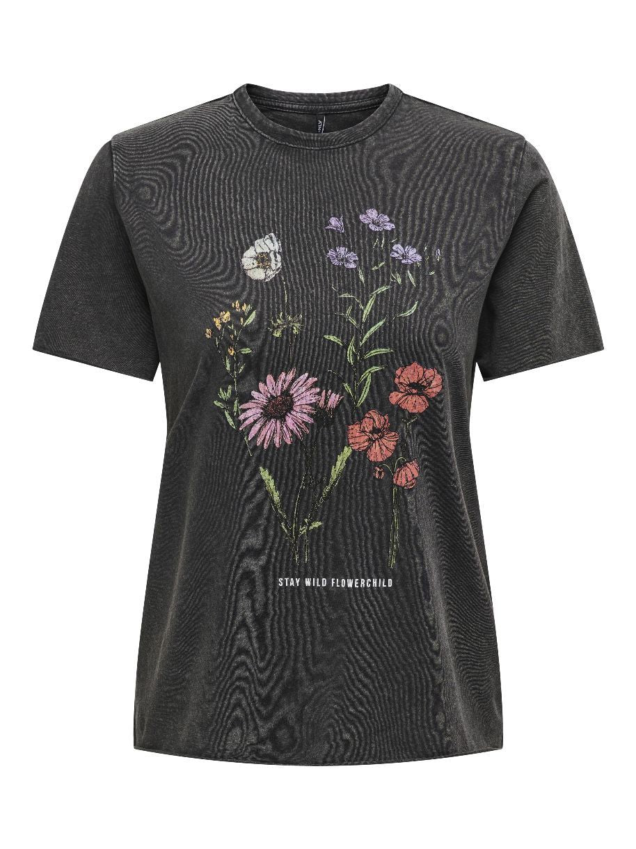 T-SHIRT LUCY STAY WILD FLOWERCHILD