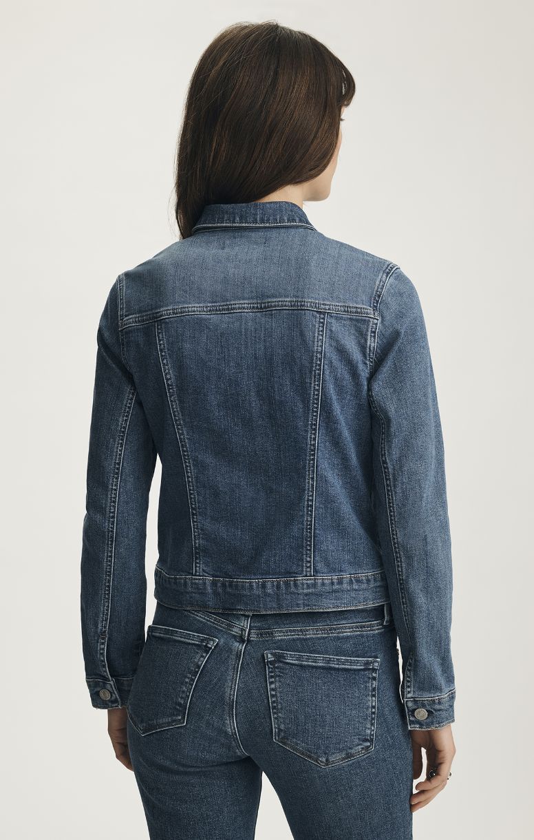 JACKET MAVI SAMANTHA DARK BRUSHED