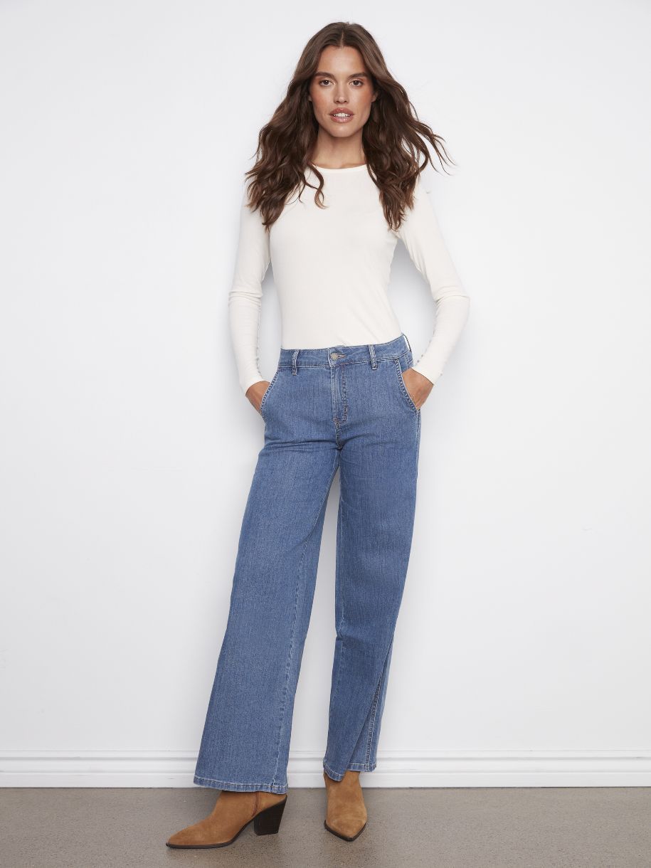 JEANS TRÈS ÉVASÉ CHARLIE B