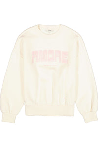 CHANDAIL EN COTON OUATÉ AMORE