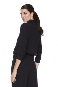 BOMBER UP SOLID VEGAN SILK