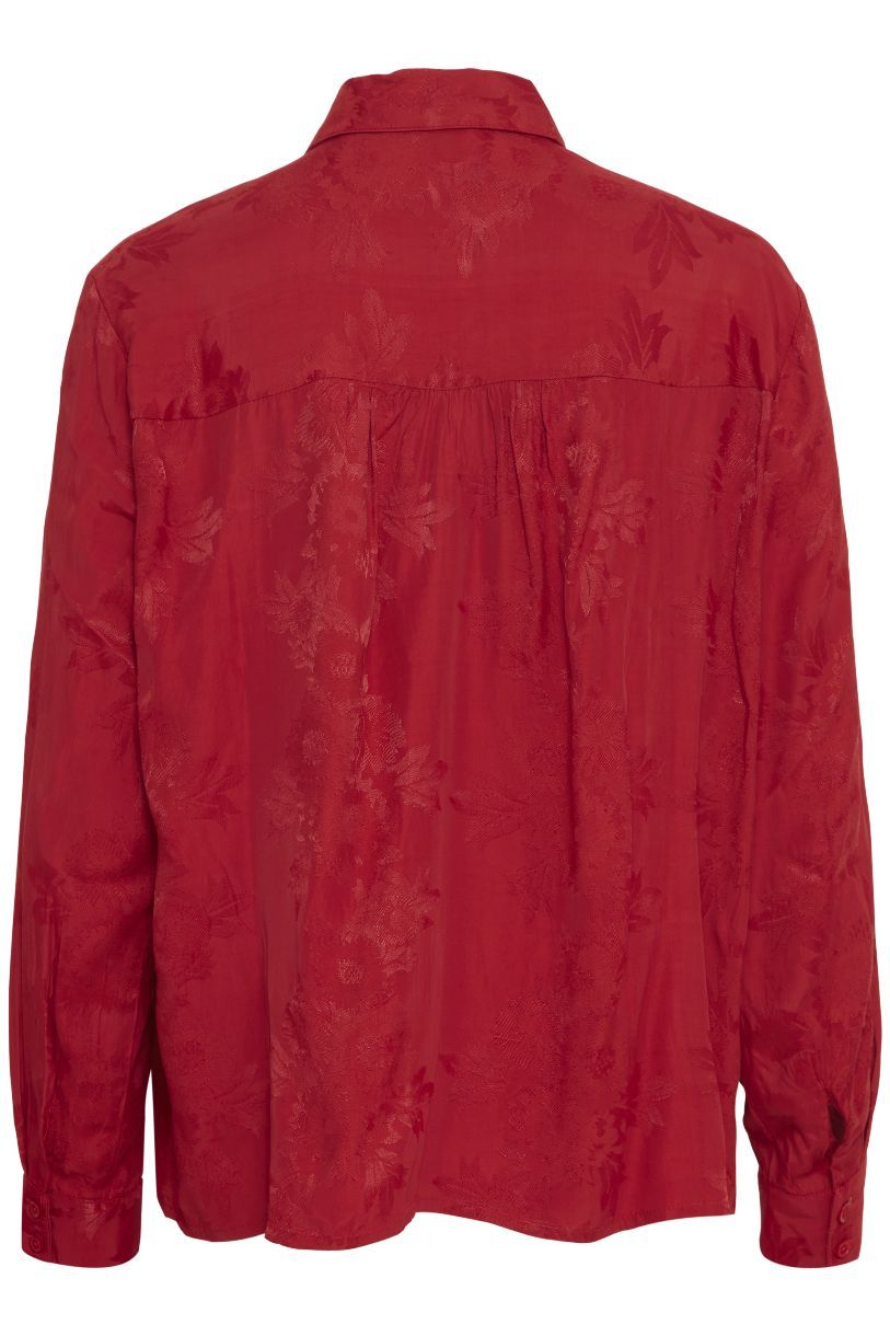 CHEMISIER FLIKKA ROUGE PASSION