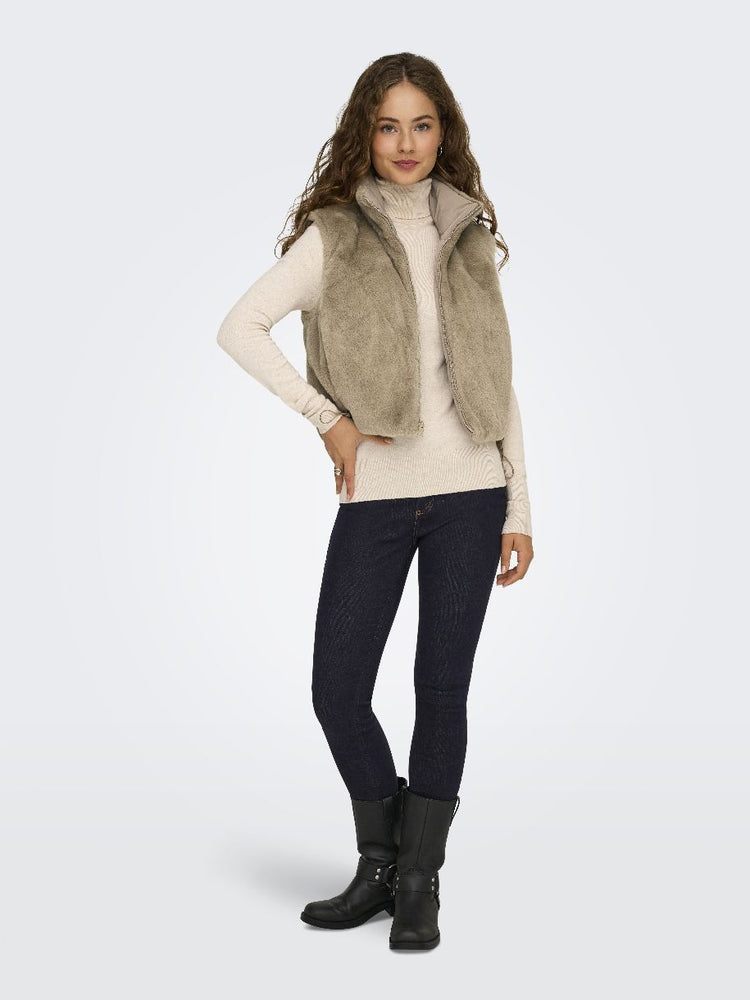 ONLY VESTE ONLDANA FAUSSE FOURRURE