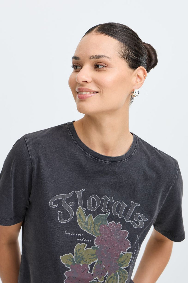 B.YOUNG T-SHIRT BYSOLKO FLORAL