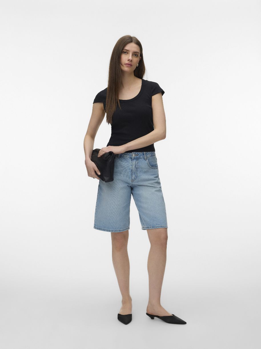 T-SHIRT CÔTELÉ CHLOÉ