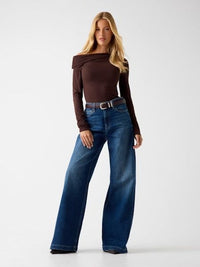 JEANS GUESS WIDE LEG BELLAGIO