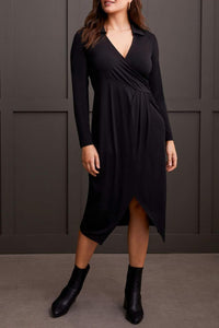 LA PETITE ROBE NOIRE DRAPÉE