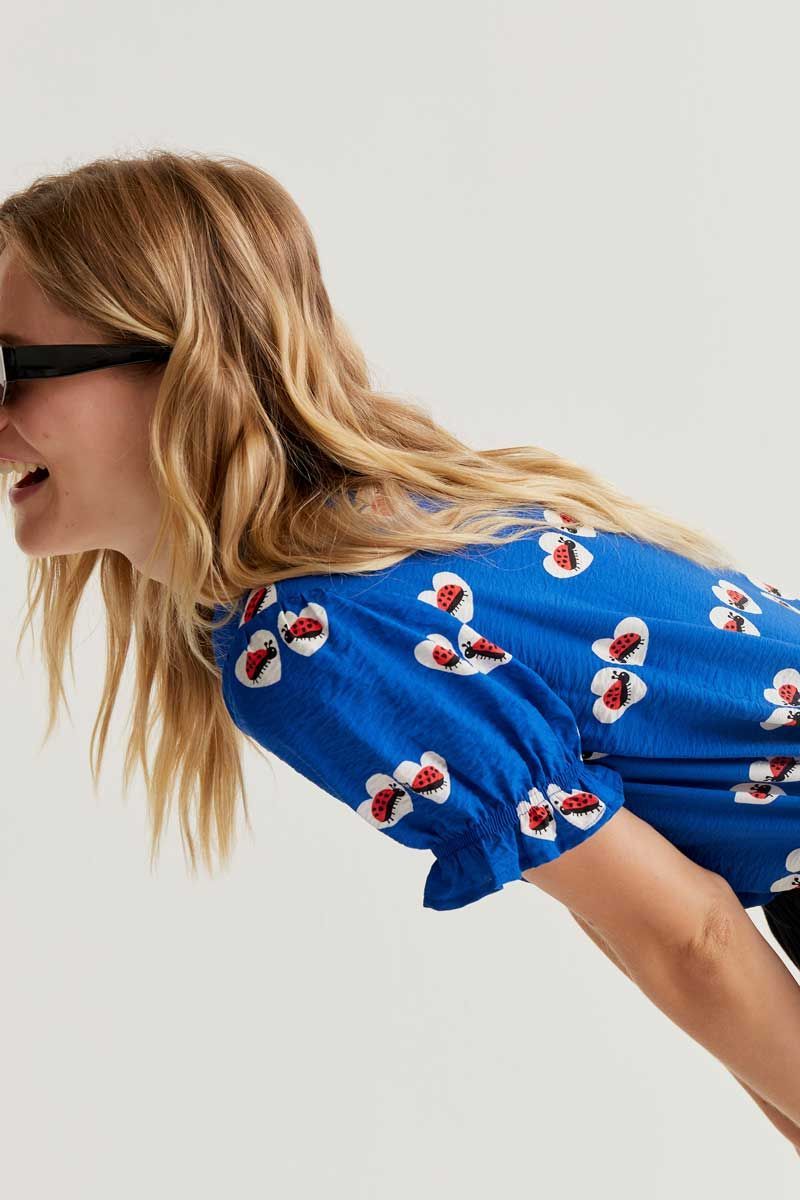 CHEMISIER PETITE COCCINELLE