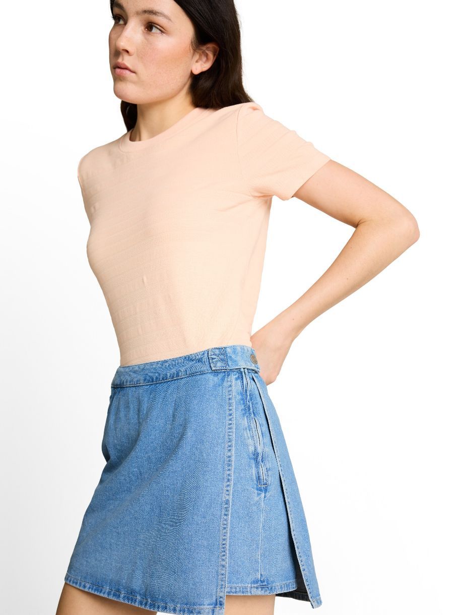 SKORT TOM TAILOR EFFET PORTEFEUILLE