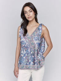 TOP CHIC FOULARD PAISLEY