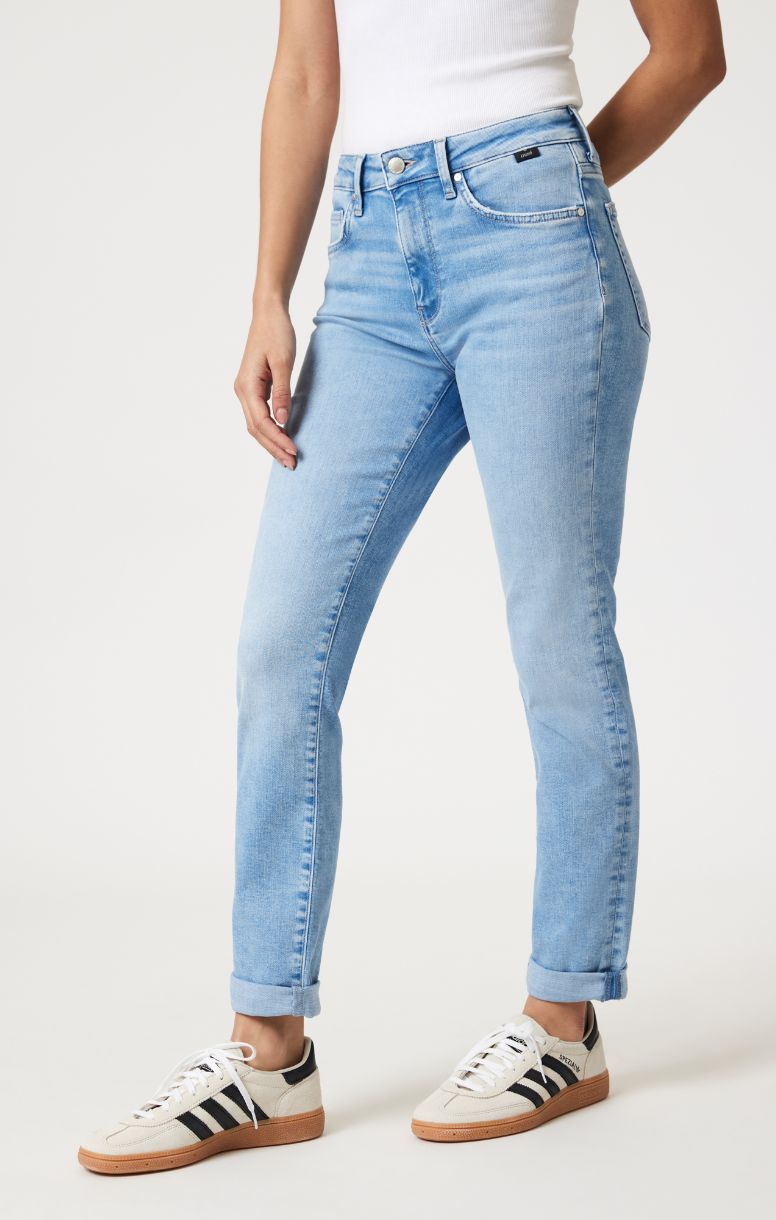 JEANS BOYFRIEND MAVI KATHLEEN LT FEATHER
