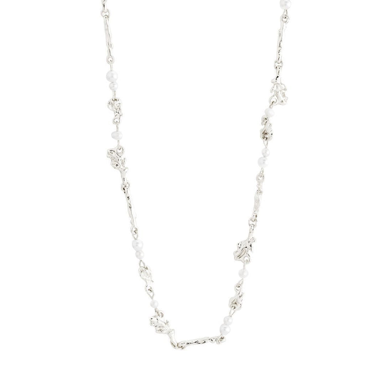 COLLIER PERLE D'EAU ET VERRE ET SLOAN