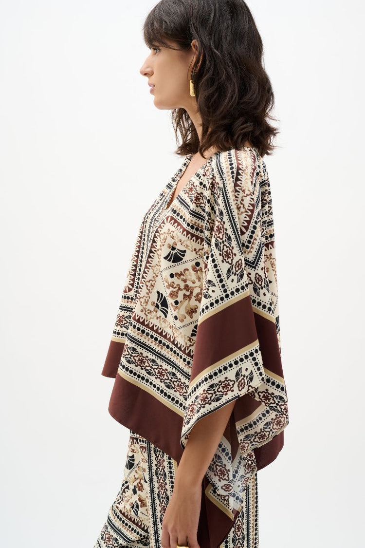 CHANDAIL STYLE PONCHO
