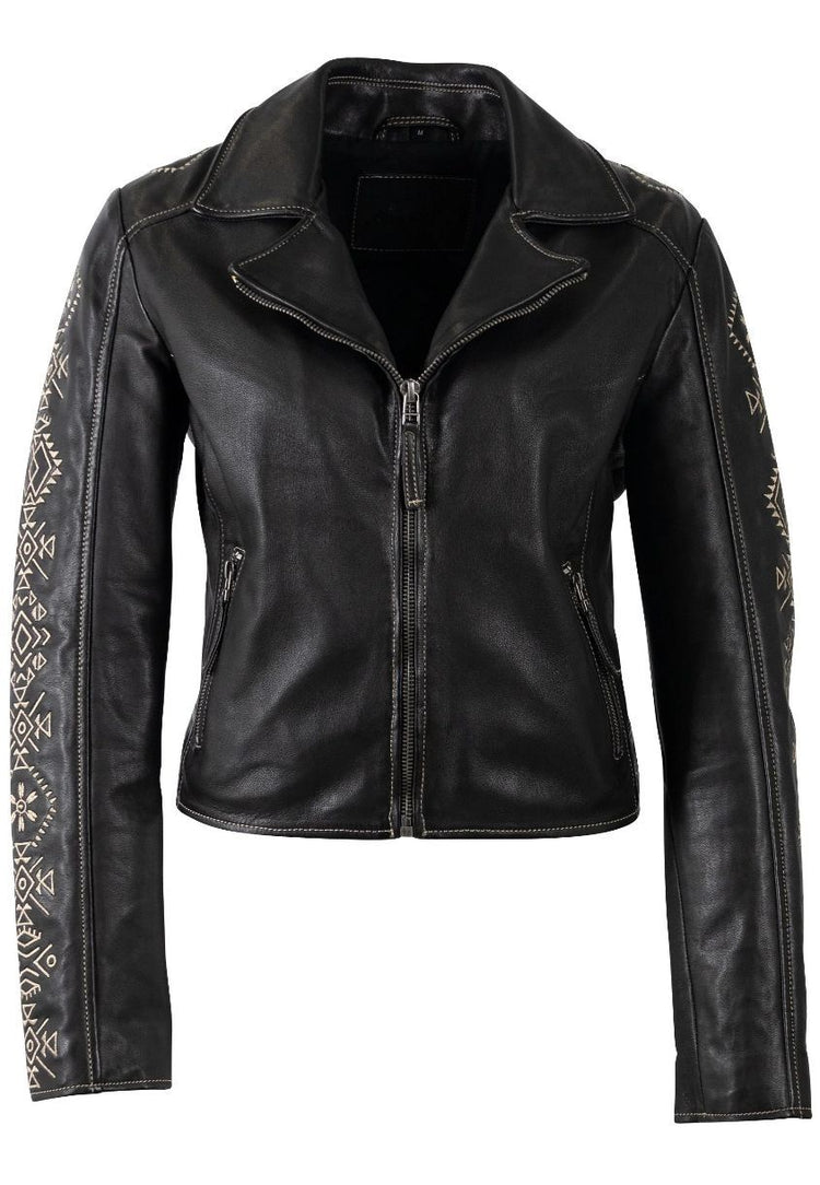 MAURITIUS JACKET DE CUIR CORA RF