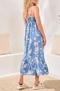 ROBE DU DENIM & DES FLEURS