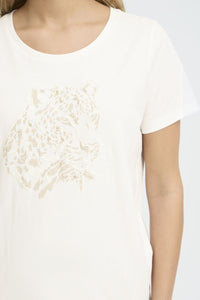 T-SHIRT EVANI LA FORCE DU LÉOPARD