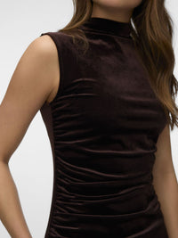 VERO MODA ROBE VMCHLOE MINI VELVET
