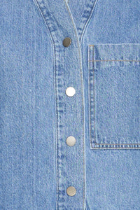 JACKET DE JEANS KACILA TOMBER À PLAT