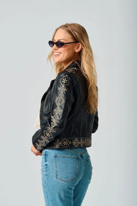 MAURITIUS JACKET DE CUIR CORA RF