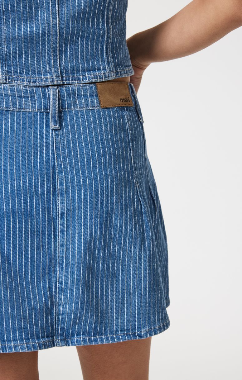 JUPE DE JEANS SUMMER BLUE STRIPE