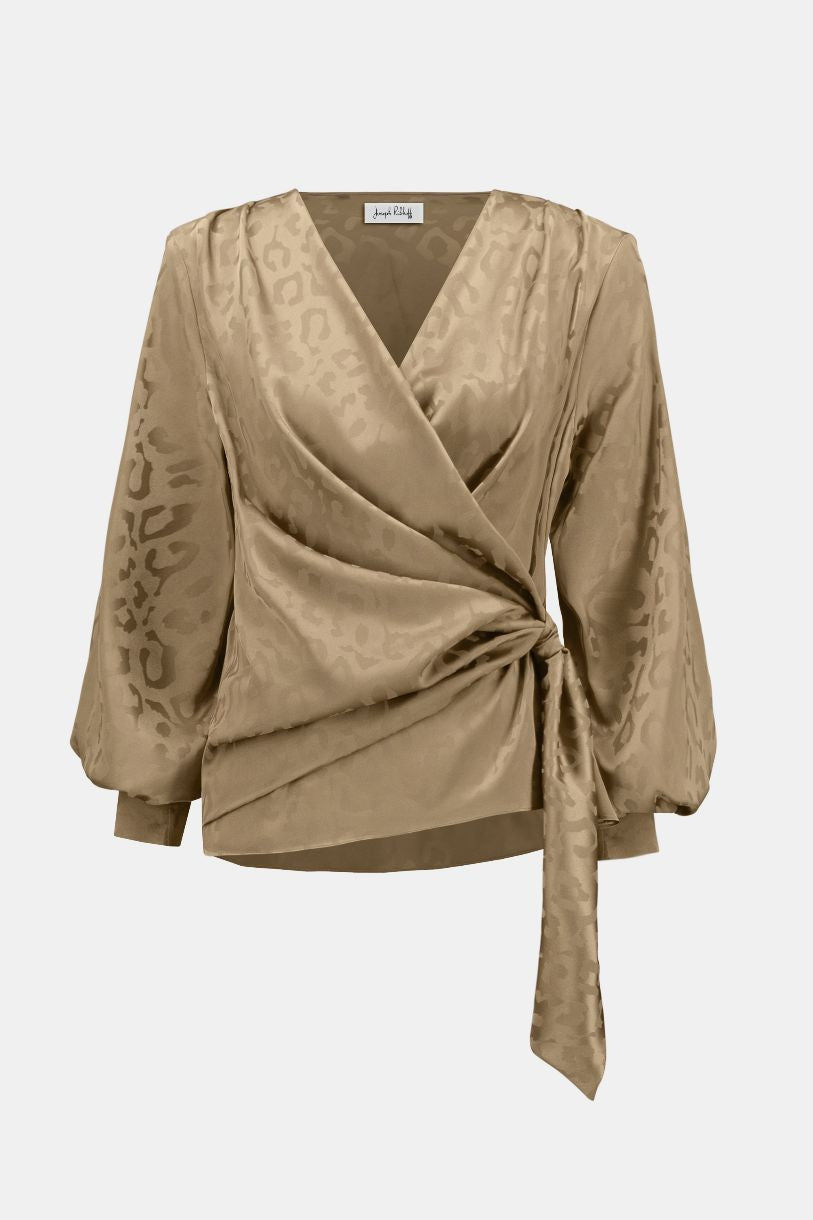 BLOUSE CACHE-COEUR BUBBLY