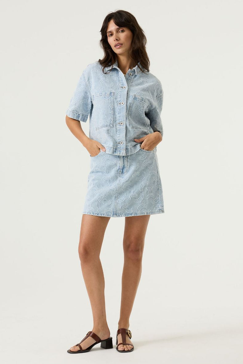 JUPE DE JEANS