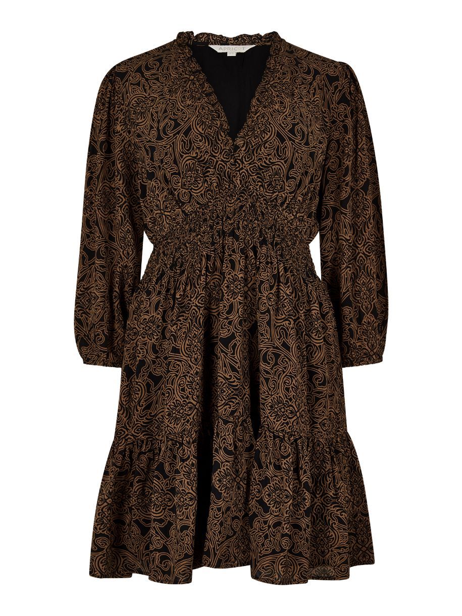 ROBE APRICOT PAISLEY DISCRÉTION