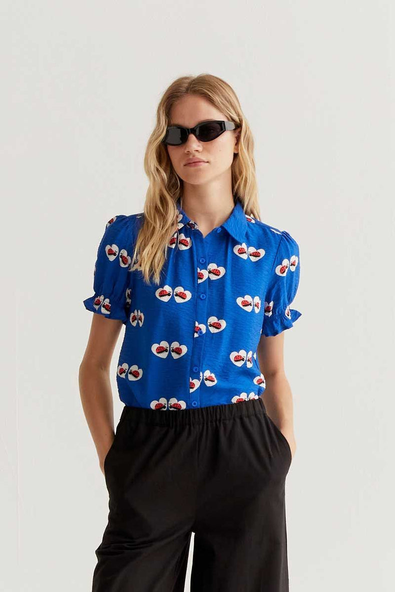 CHEMISIER PETITE COCCINELLE
