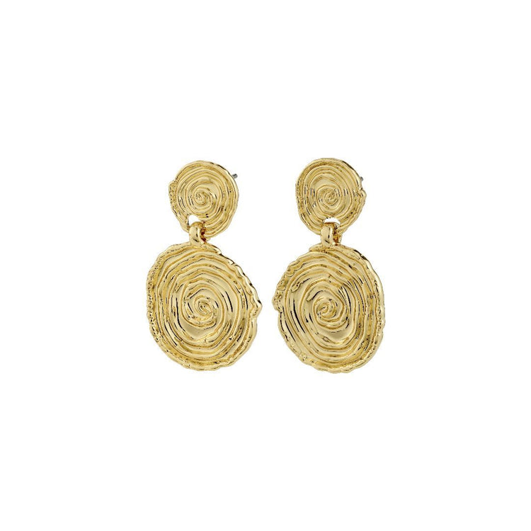 BOUCLES D'OREILLES AIR PENDENTIF SPIRALE