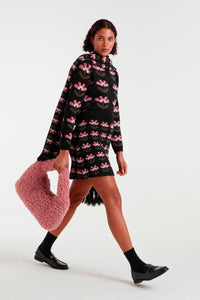 JUPE COURTE BABOUSHKA DANS LES FLEURS