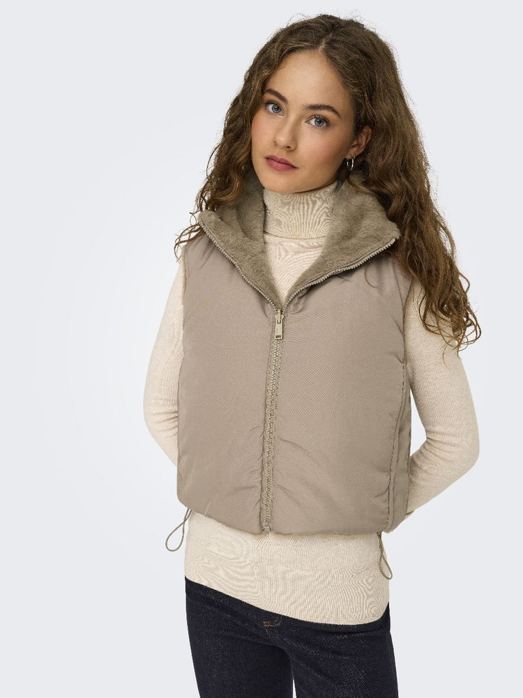 ONLY VESTE ONLDANA FAUSSE FOURRURE
