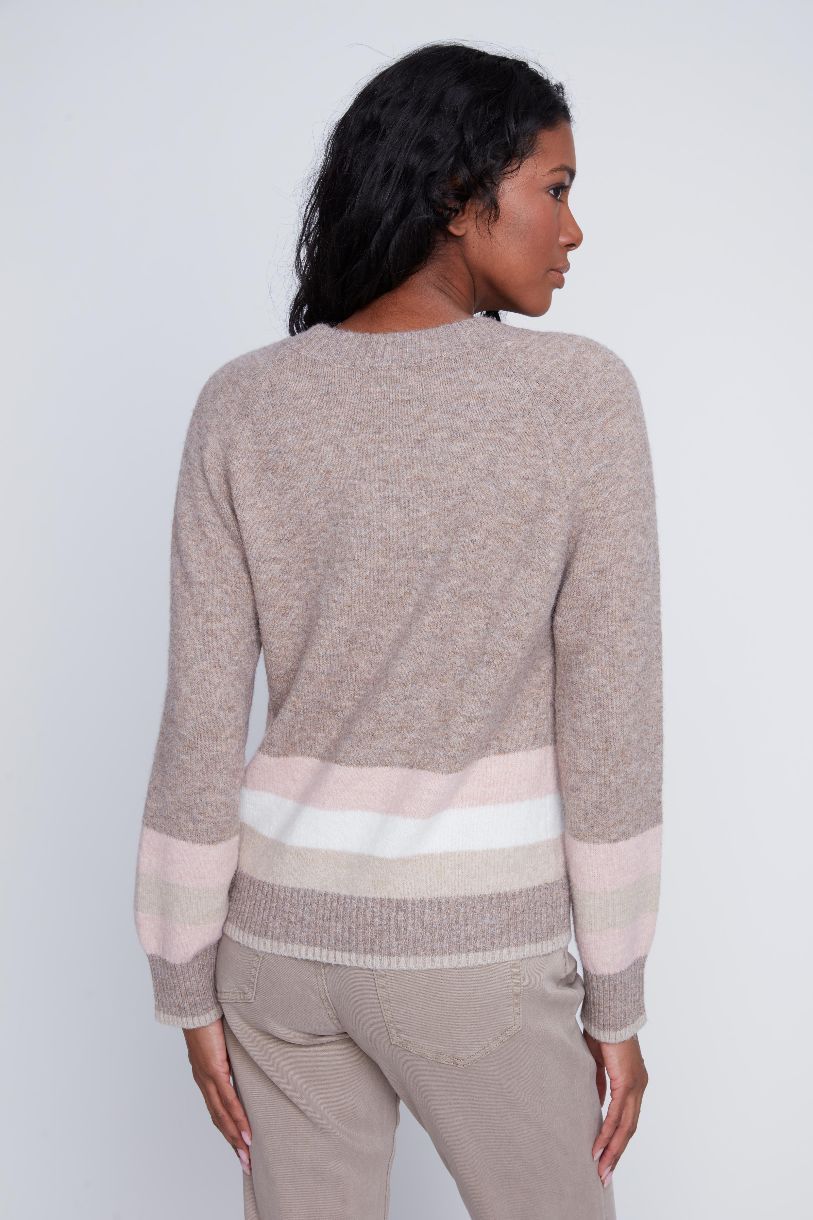 CARDIGAN CRÈME GLACÉE NAPOLITAINE