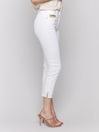 JEANS CROCHET DORÉ