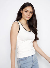 CAMISOLE LA BORDURE QUI A DU CARACTÈRE