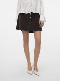 VERO MODA JUPE ETTA CORD SKATER