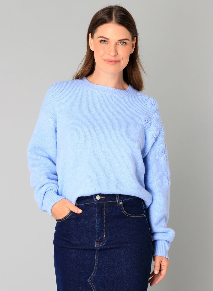 PULL BRIANNA DANS LES FLEURS