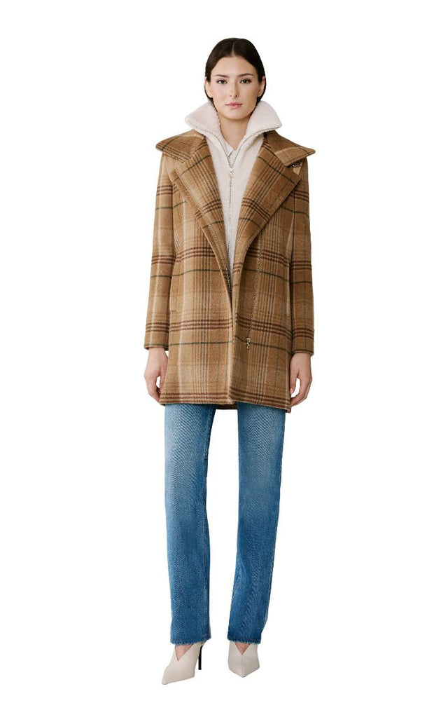 MANTEAU DE LAINE KIANA-P