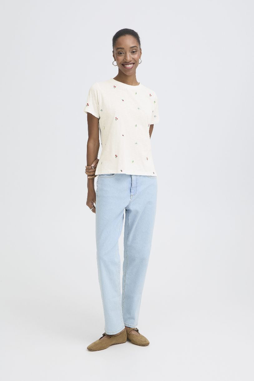 T-SHIRT OLYA LE COEUR DU CHERRY BLOSSOM