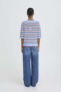 CARDIGAN NERO POINTELLE L'ACCENT FRANÇAIS