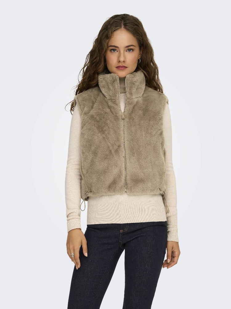 ONLY VESTE ONLDANA FAUSSE FOURRURE